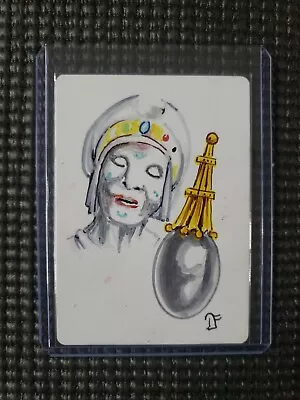 MTG Mox Pearl Sketch Dan Frazier Altered Art Magic Artist Proof SIGNED Tutor • $349