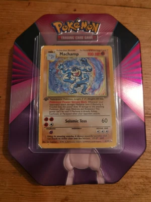 £6.99 • Buy Pokémon TCG Machamp Base Set 8/102 Holo 1st Edition Holo Rare