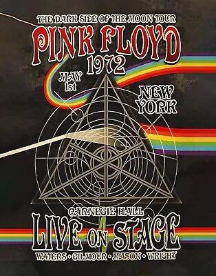 Pink Floyd 1972  13  X 19  Re-Print Music Concert Poster • $19.95