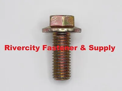 M14-2.0x35 Flange Bolts 14mm X 35mm Steel Screws M14x2.0 X 35 Screw Bolt ZY • $10.88