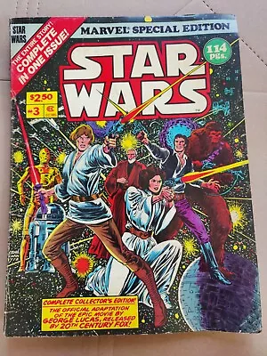 Vintage Marvel Treasury Special Edition #3 Star Wars Comic Book VG+ • £23.32