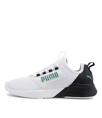$69 • Buy New Puma 195549 Retaliate Block Black White Sneakers Mens Shoes Active