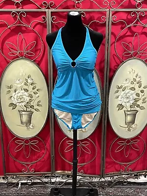 Maternity Tankini Two Pieces Swimming Bathing Suit Size XS By A Pea In The Pod • $15