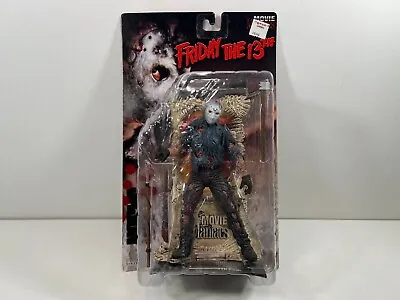 McFarlane 1998 Movie Maniacs Friday The 13th Jason Figure Bloody Version New • $34.99