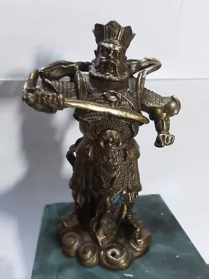 Exceptional 4.5 X 2.3 Inch Solid Brass/bronze Highly Detailed Asian Sculpture • $25