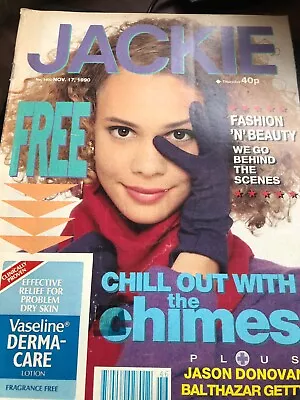 Vintage Jackie Teen Magazine #1402 Jason Donovan Balthazar Getty Tony Gregory • £7.99