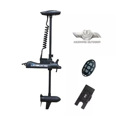  Haswing Black Cayman B 12V 55LB  54  Shaft TROLLING MOTOR Fishing +(R+Q) 50700 • $579