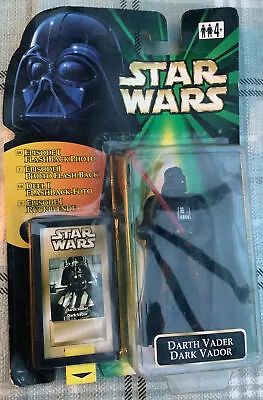 Star Wars Episode 1 Flashback Photo Darth Vader Figure • £12