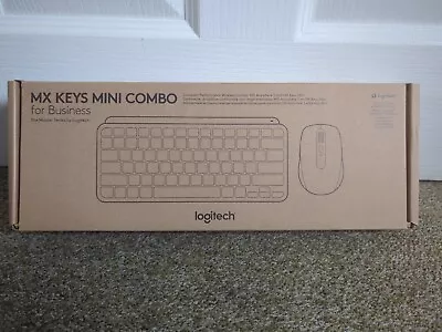 Logitech MX Keys Mini Combo For Business Wireless Keyboard & Mouse • £114.99