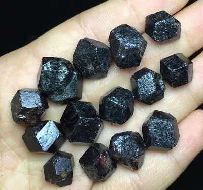55g Natural RED Pyrope Garnet Crystal Gemstone Rough Mineral Specimen  K289 • $3.75