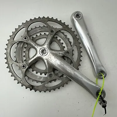 Vintage Shimano Ultegra Crank Set 172.5mm FC-6503 FC-6500 74 130 Triple A16 • $44.54