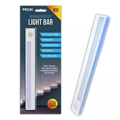 Wireless Monitor Sensor LED Light Bar Battery Operated Night Lamp Wardrobe G6535 • £6.54