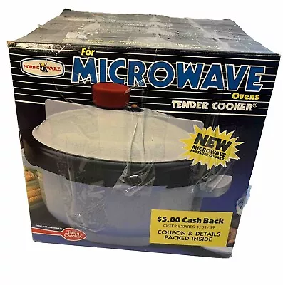 Microwave Tender Cooker Nordic Ware Pressure Cooker 2.5 QT. • $42.14