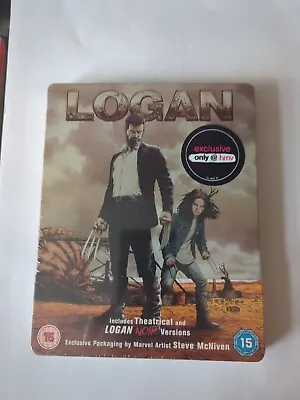 Logan - Uk Exclusive Blu Ray Steelbook - New (theatrical & Noir Versions) • £30