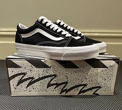 Vans OG Old Skool LX - Black/True White | Size US 9 | New • $130