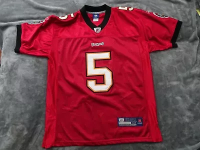 Tampa Bay Buccaneers Josh Freeman #5 NFL Reebok On Field Stitched Jersey Size 48 • $48.95