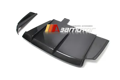 Carbon Fiber V Diffuser Undertray Fit For Mitsubishi Evolution EVO 8 EVO 9 USDM • $719.99