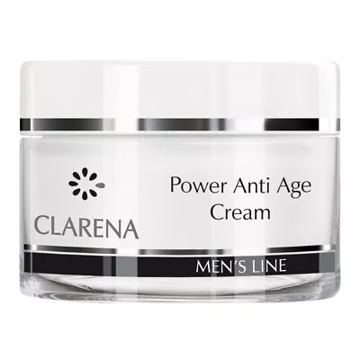 £25.99 • Buy Clarena Power Anti Age Lifting, Moisturising Soothing Cream  FOR MEN 50ml