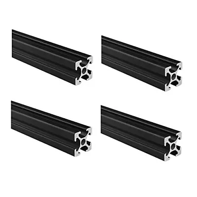 2020 Aluminum Extrusion T Slot 300mm Long Black 4 Pack Extruded Aluminum Prof... • $31.33