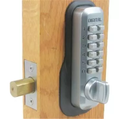 Lockey M-210-MG-EZ Mechanical Keyless Deadbolt Ez Mount Plate Lock - Marine G... • $151.30