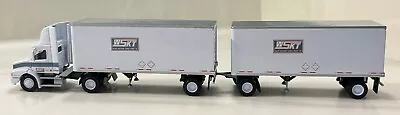 1/64 PEM Volvo Day Cab With Double Pup Trailers WSKT • $57