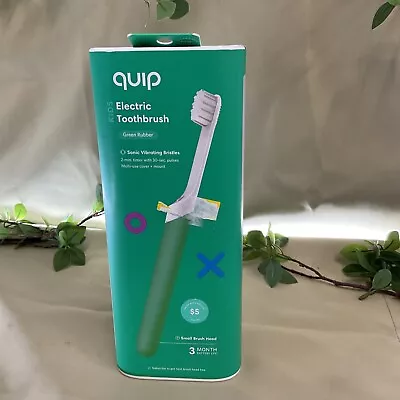 Quip Rubber Kids' 2-Minute Timer Electric Toothbrush Starter Kit With Travel Cas • $19.99