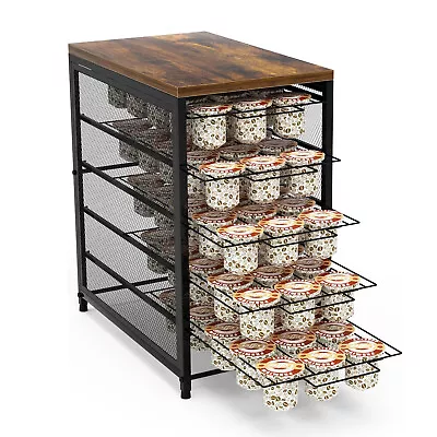 Coffee Pod Drawer For K Cup Storage Drawer Holder 90 Capacity Pods Organizer • $32.99