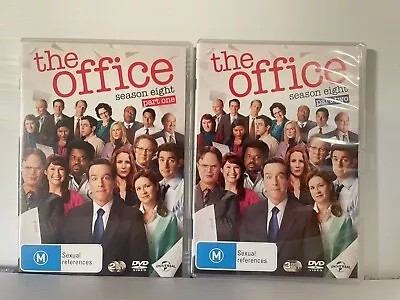 The Office : Season 8 : Part 1  & Part 2 (DVD 2012) Region 4 Free Postage • $20