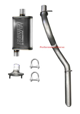 01 - 06 Jeep Wrangler Exhaust W/ Flowmaster FlowFX Muffler • $154.95