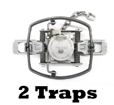 $83.99 • Buy 2 MB-750 Beaver - Otter Trap Trapping Supplies 2 Traps