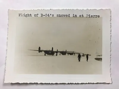 Aircraft B-24 World War II Photo Picture 4.5”x3.25” • $14.99