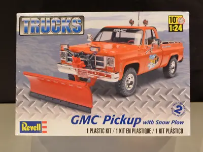 Revell GMC Pickup With Snow Plow 1:24 Scale NIB Plastic Model Kit • $19.85
