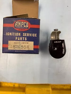 Vintage Heater Switch 3Speed Illumimated Nos • $40