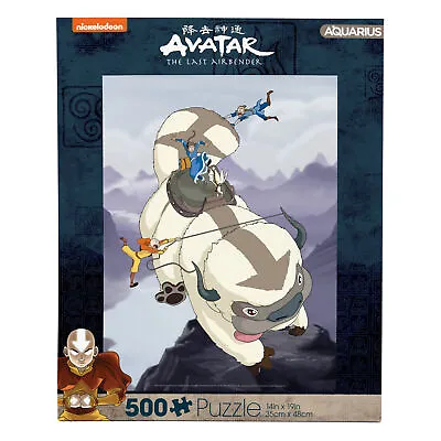 Avatar: The Last Airbender Appa And Gang 500 Piece Puzzle Yellow • $16.99