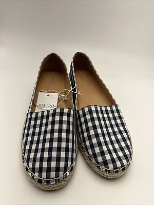 Merona Women's Size 6.5 Blue Slip On Casual Shoes • $12