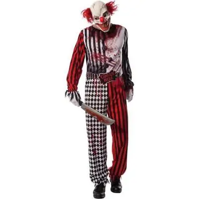 Rubie's Evil Horror Clown Men's Halloween Fancy Dress Costume • £30.49