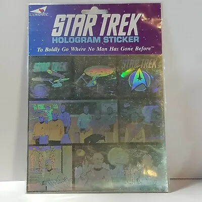 $9.95 • Buy 1991 Star Trek To Boldly Go Where No Man Has Gone Before Hologram Stickers 