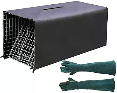 Feral Cat Trap Cage Cover 32  Cage Trap Cover For Live Animals + Bite Proof ... • $50.38