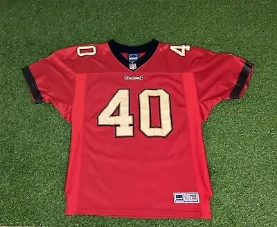 2000 Mike Alstott Tampa Bay Buccaneers Adidas Home Authentic Jersey Sz 48 • $249.99