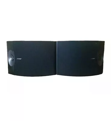 Bose 301 Series V Direct Reflecting Shelf Speakers - Black (Pair) VGC Free Post  • $475
