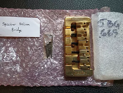 Spector USA Helium 5 String Bass Bridge Gold • $175