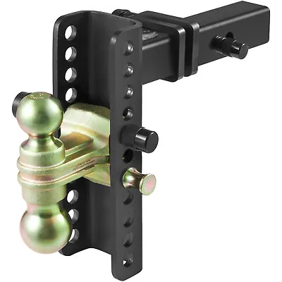 VEVOR Adjustable Trailer Hitch Tow Hitch Ball Mount 2  Receiver 8  Drop 14000 Lb • $85.99