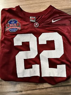 Original  #22 Alabama Crimson Tide 2010 Rose Bowl Jersey Men's L  • $175