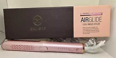 Calista AirGlide Cool Breeze Styler Iron Wave Curl Smooth Straighten ICY PINK • $46.99