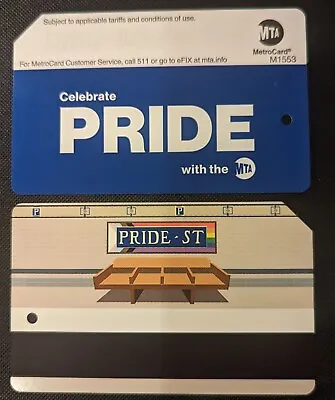 Celebrate Pride  Metrocard-Expired Mint Cond • $3.99