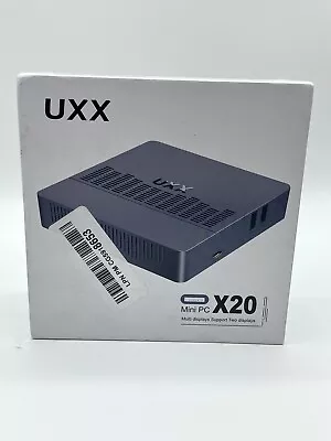 UXX X20 Mini PC Intel N3350 6GB+64GB M.2 SSD Expandable • $59.99