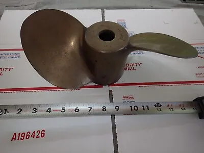 Vintage Columbian 2 Blade Brass  Propeller  Free Ship • $98