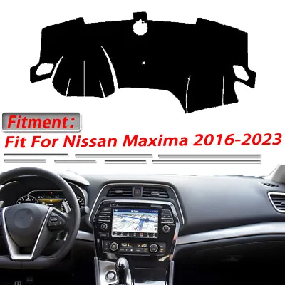 Car Dash Mat Cover Dashboard Non-slip Sun Protector Mat For Nissan Maxima 16-23 • $30.22