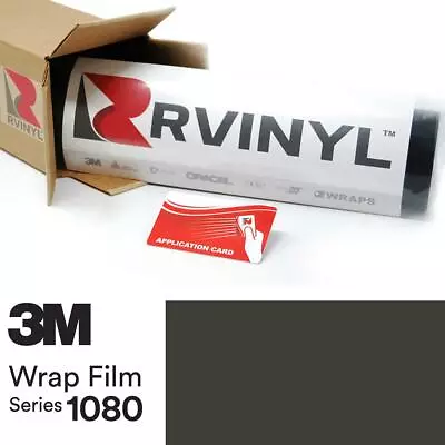 3M 1080 M12 MATTE BLACK Vinyl Vehicle Car Wrap Decal Film Sheet Roll • $451.99