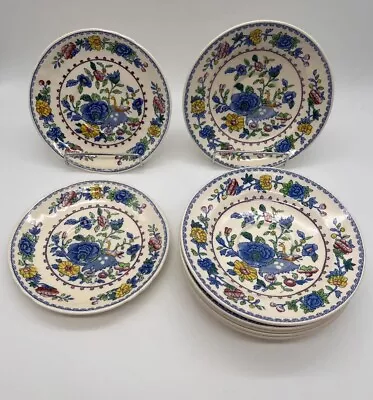 VTG Masons Plantation Colonial Bowls Tea Cup Saucers? Made In England Lot Of 10 • $36